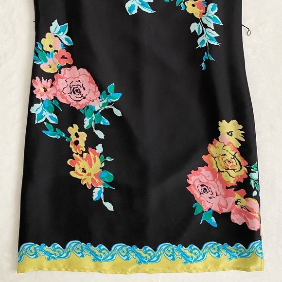 Jacob Shift Tie Waist Floral Dress XS - Picture 9 of 13